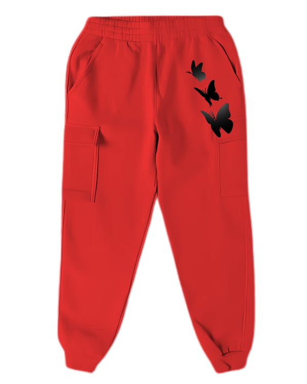 Alphine Shadow Wings Joggers For Girls🦋🖤