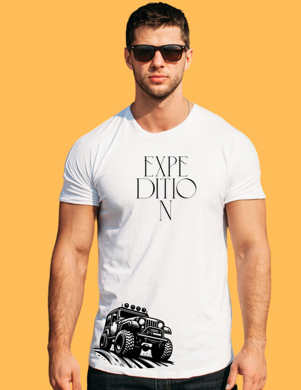 Alphine Expedition Adventure Cotton Tshirts For Mens🚗🌟"