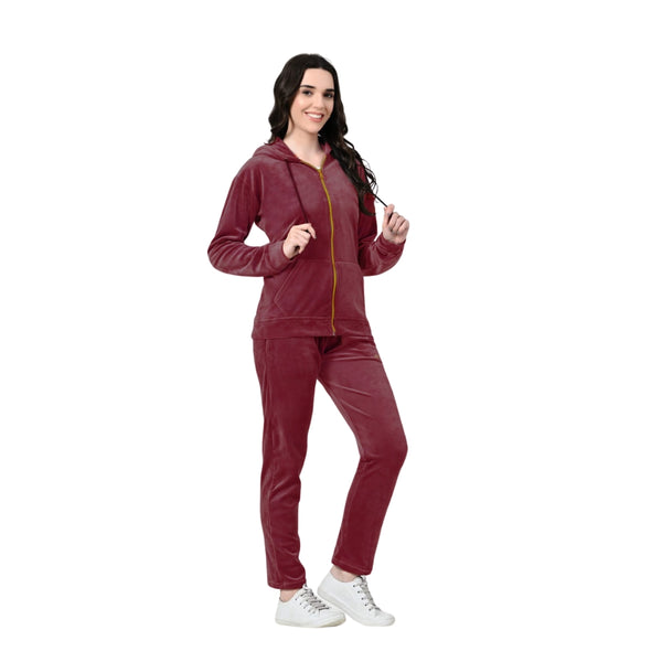 Women's Winter Wear Set: Velvet Fleece