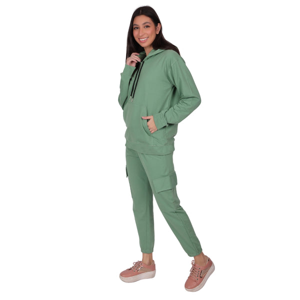 ALPHINE WOMENS PRE-WINTER POCKET HOODIE SET