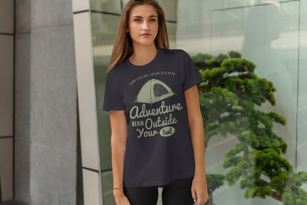 Stylish Adventure Print Top